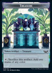 Treasure (016) // Wizard Double-sided Token [Streets of New Capenna Tokens] MTG Single Magic: The Gathering  | Multizone: Comics And Games