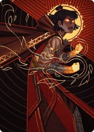 Infuriate Art Card [Strixhaven: School of Mages Art Series] MTG Single Magic: The Gathering  | Multizone: Comics And Games