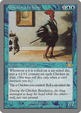 Chicken à la King [Unglued] MTG Single Magic: The Gathering  | Multizone: Comics And Games