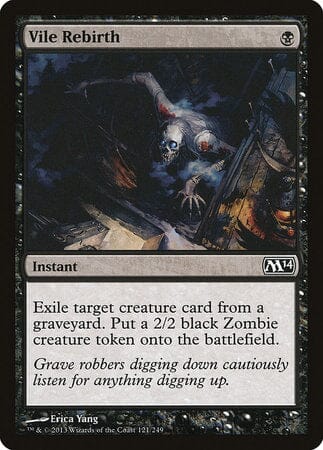 Vile Rebirth [Magic 2014] MTG Single Magic: The Gathering  | Multizone: Comics And Games