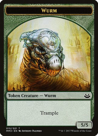 Wurm Token [Modern Masters 2017 Tokens] MTG Single Magic: The Gathering  | Multizone: Comics And Games
