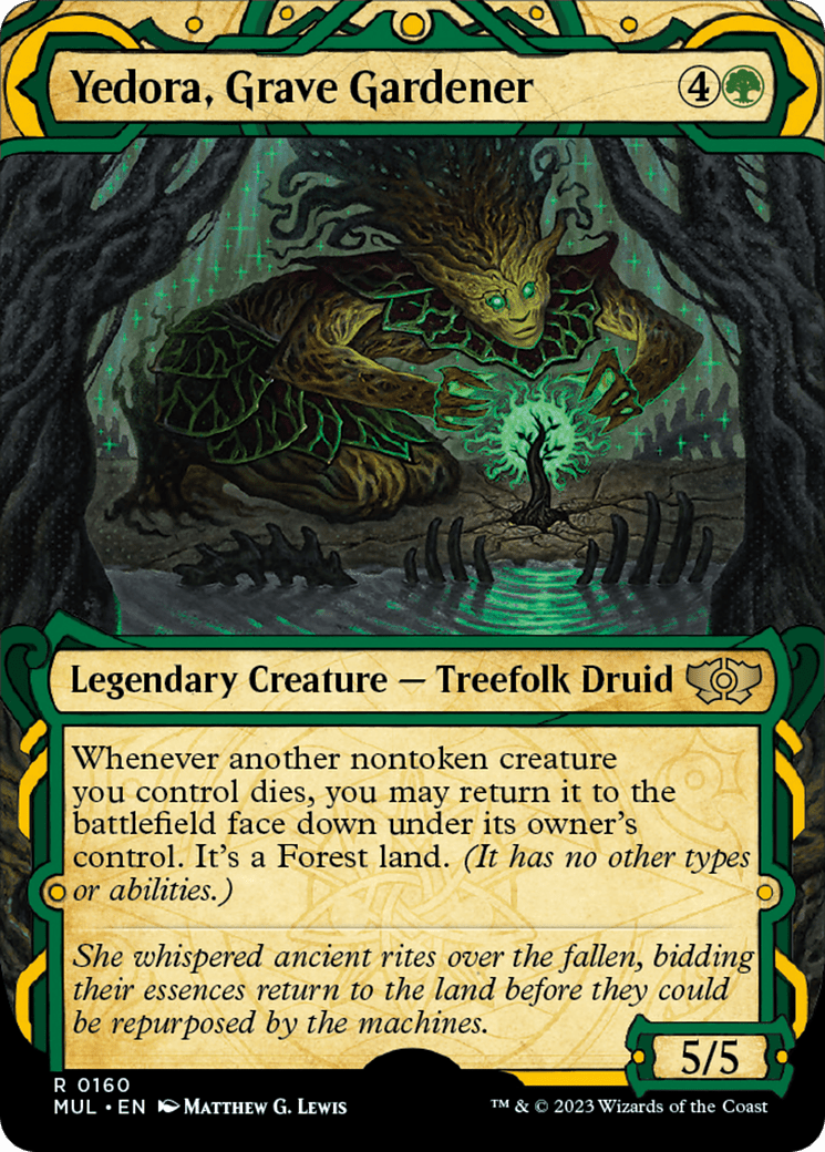Yedora, Grave Gardener (Halo Foil) [Multiverse Legends] MTG Single Magic: The Gathering  | Multizone: Comics And Games
