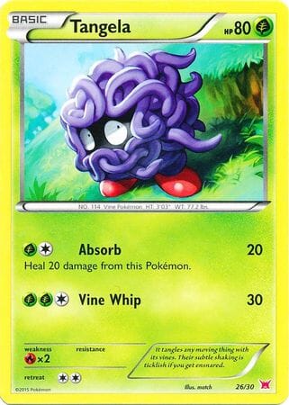 Tangela (26/30) [XY: Trainer Kit 2 - Latias] Pokemon Single Pokémon  | Multizone: Comics And Games
