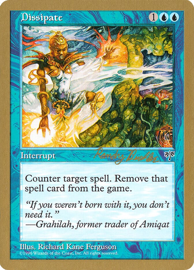 Dissipate (Randy Buehler) [World Championship Decks 1998] MTG Single Magic: The Gathering  | Multizone: Comics And Games