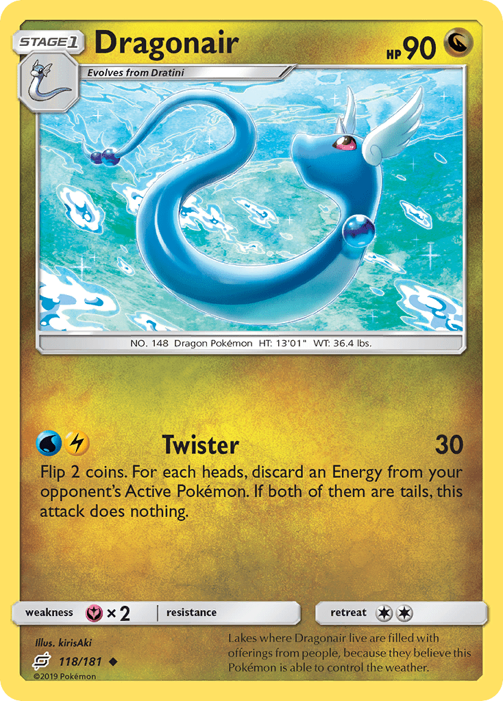 Dragonair (118/181) [Sun & Moon: Team Up] Pokemon Single Pokémon  | Multizone: Comics And Games