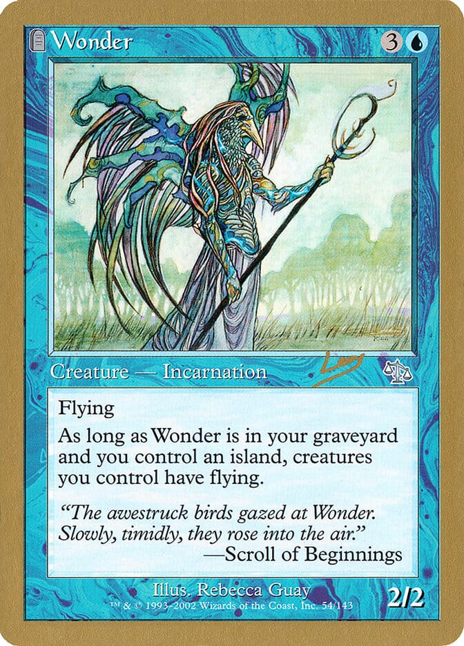 Wonder (Raphael Levy) [World Championship Decks 2002] MTG Single Magic: The Gathering  | Multizone: Comics And Games