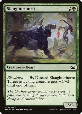 Slaughterhorn [Modern Masters 2017] MTG Single Magic: The Gathering  | Multizone: Comics And Games
