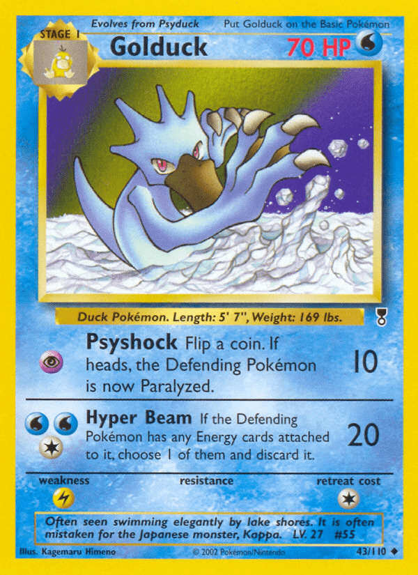 Golduck (43/110) [Legendary Collection] Pokemon Single Pokémon  | Multizone: Comics And Games