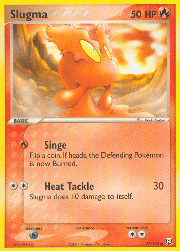 Slugma (77/109) [EX: Team Rocket Returns] Pokemon Single Pokémon  | Multizone: Comics And Games