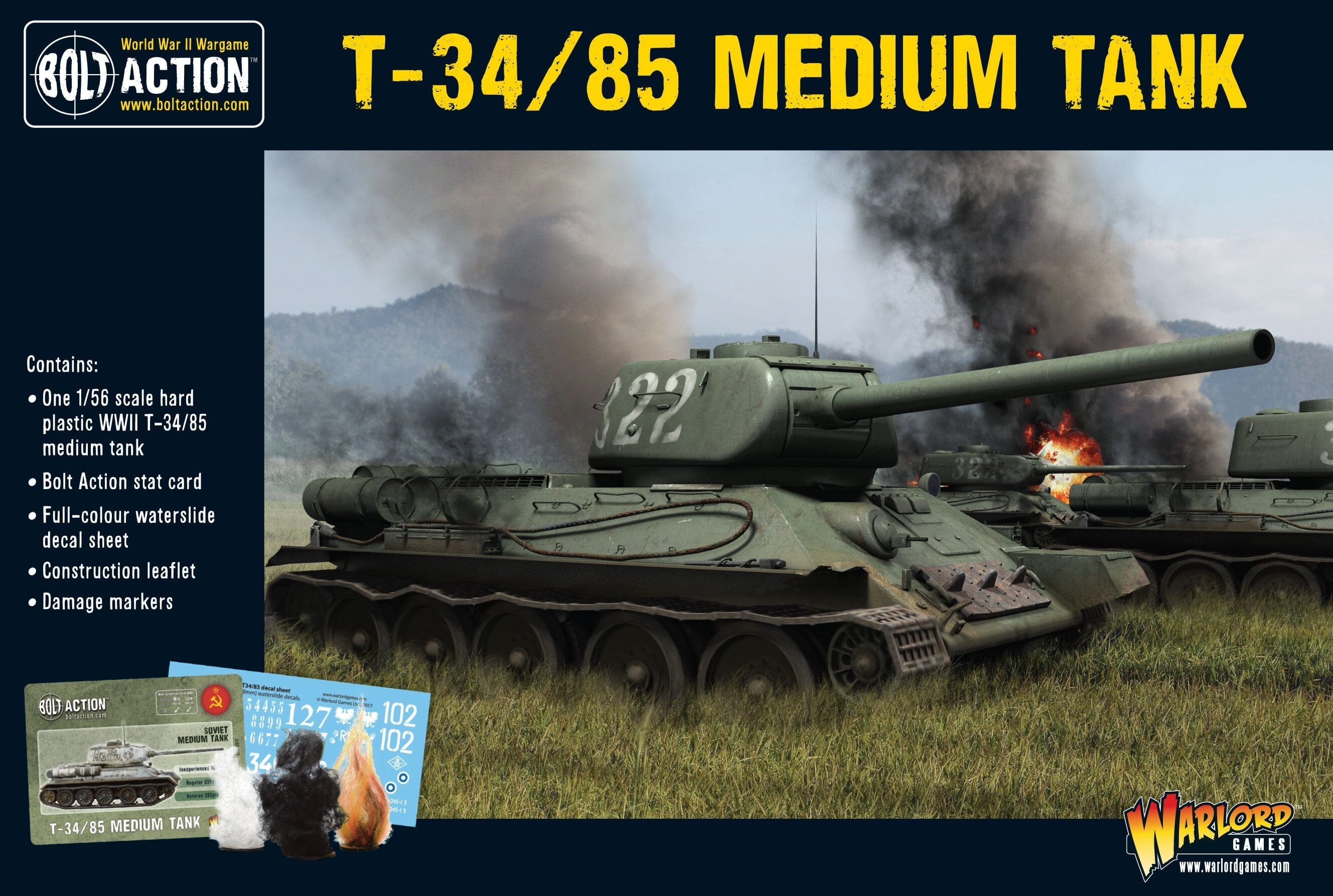 t-34/85 Bolt Action Warlord Games  | Multizone: Comics And Games