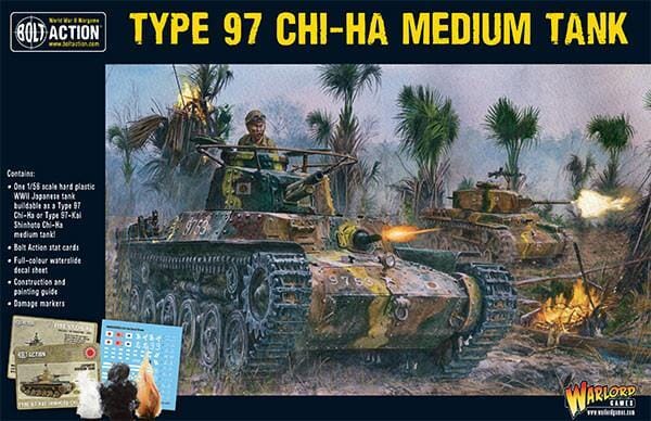 Type 97 Chi-ha medium tank Bolt Action Warlord Games  | Multizone: Comics And Games