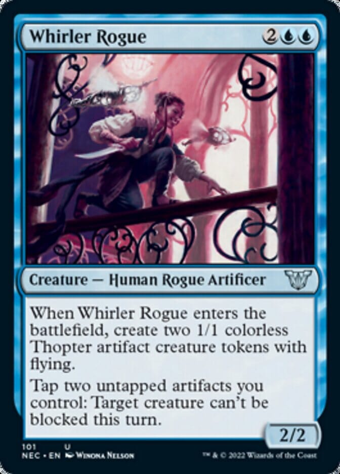 Whirler Rogue [Kamigawa: Neon Dynasty Commander] MTG Single Magic: The Gathering  | Multizone: Comics And Games