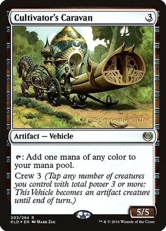 Cultivator's Caravan [Kaladesh Promos] MTG Single Magic: The Gathering  | Multizone: Comics And Games