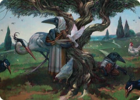 Kindred Discovery Art Card [Commander Legends: Battle for Baldur's Gate Art Series] MTG Single Magic: The Gathering  | Multizone: Comics And Games