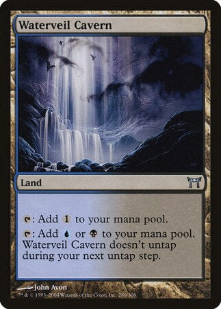 Waterveil Cavern [Champions of Kamigawa] MTG Single Magic: The Gathering  | Multizone: Comics And Games