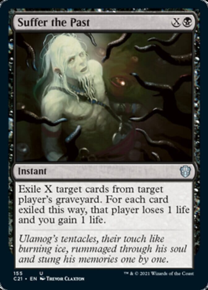 Suffer the Past [Commander 2021] MTG Single Magic: The Gathering  | Multizone: Comics And Games