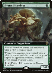 Swarm Shambler (Extended Art) [Zendikar Rising] MTG Single Magic: The Gathering  | Multizone: Comics And Games