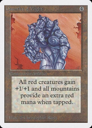 Gauntlet of Might [Unlimited Edition] MTG Single Magic: The Gathering  | Multizone: Comics And Games