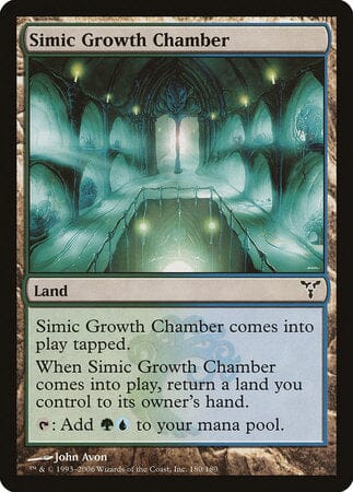Simic Growth Chamber [Dissension] MTG Single Magic: The Gathering  | Multizone: Comics And Games
