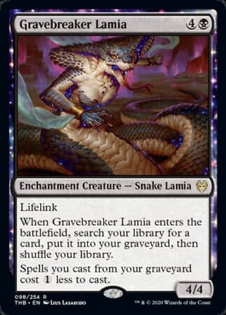 Gravebreaker Lamia [Theros Beyond Death] MTG Single Magic: The Gathering  | Multizone: Comics And Games