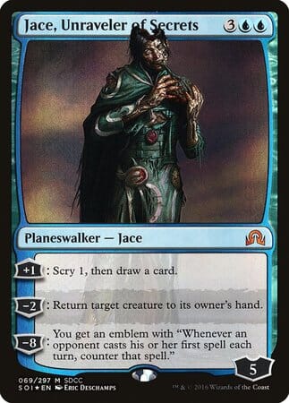 Jace, Unraveler of Secrets SDCC 2016 EXCLUSIVE [San Diego Comic-Con 2016] MTG Single Magic: The Gathering  | Multizone: Comics And Games