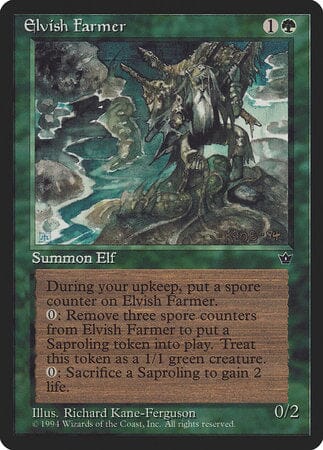 Elvish Farmer [Fallen Empires] MTG Single Magic: The Gathering  | Multizone: Comics And Games