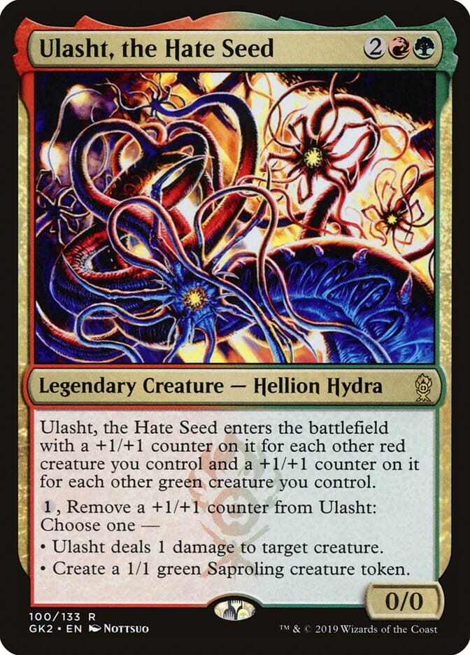 Ulasht, the Hate Seed [Ravnica Allegiance Guild Kit] MTG Single Magic: The Gathering  | Multizone: Comics And Games