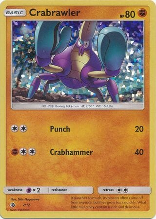 Crabrawler (7/12) [McDonald's Promos: 2017 Collection] Pokemon Single Pokémon  | Multizone: Comics And Games