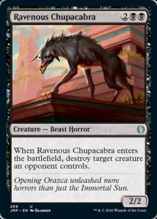 Ravenous Chupacabra [Jumpstart] MTG Single Magic: The Gathering  | Multizone: Comics And Games