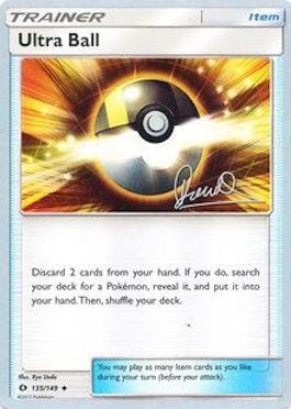 Ultra Ball (135/149) (Infinite Force - Diego Cassiraga) [World Championships 2017] Pokemon Single Pokémon  | Multizone: Comics And Games