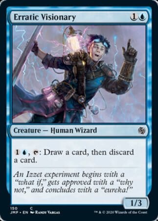 Erratic Visionary [Jumpstart] MTG Single Magic: The Gathering  | Multizone: Comics And Games