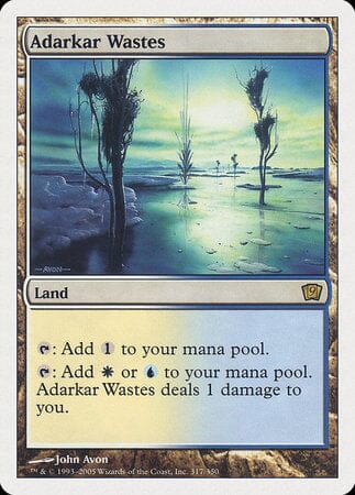 Adarkar Wastes [Ninth Edition] MTG Single Magic: The Gathering  | Multizone: Comics And Games