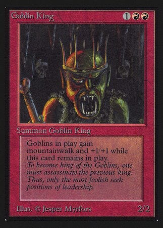Goblin King (CE) [Collectors’ Edition] MTG Single Magic: The Gathering  | Multizone: Comics And Games