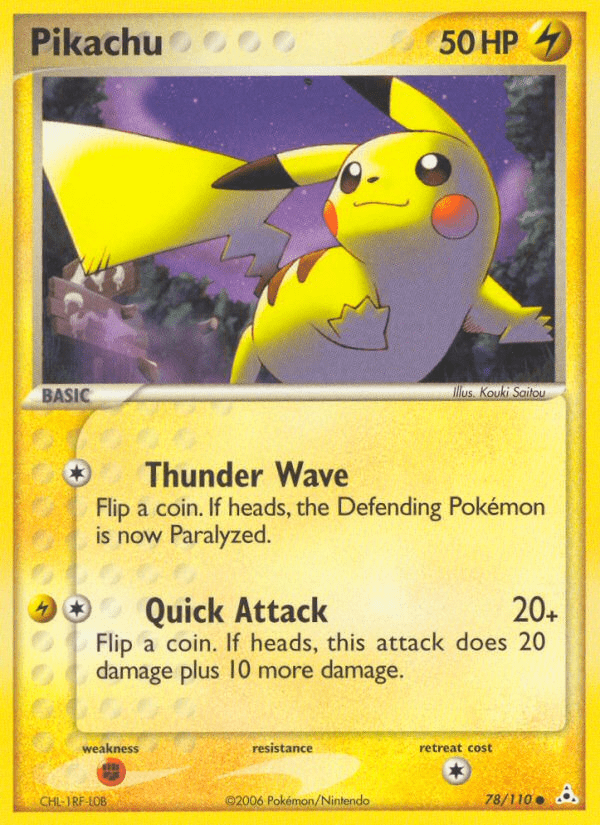 Pikachu (78/110) [EX: Holon Phantoms] Pokemon Single Pokémon  | Multizone: Comics And Games
