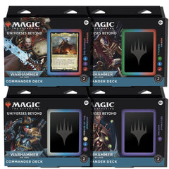 Warhammer 40k commander decks (NON FOIL) MTG Sealed Multizone: Comics And Games All 4  | Multizone: Comics And Games