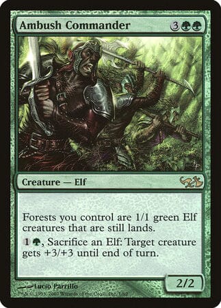 Ambush Commander [Duel Decks: Elves vs. Goblins] MTG Single Magic: The Gathering  | Multizone: Comics And Games