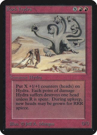Rock Hydra [Limited Edition Alpha] MTG Single Magic: The Gathering  | Multizone: Comics And Games