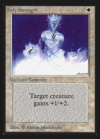 Holy Strength (IE) [Intl. Collectors’ Edition] MTG Single Magic: The Gathering  | Multizone: Comics And Games