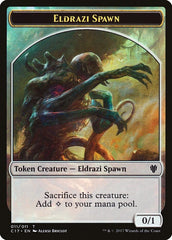 Eldrazi Spawn // Vampire Double-sided Token [Commander 2017 Tokens] MTG Single Magic: The Gathering  | Multizone: Comics And Games