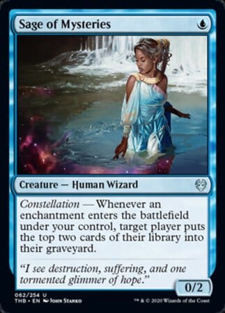 Sage of Mysteries [Theros Beyond Death] MTG Single Magic: The Gathering  | Multizone: Comics And Games