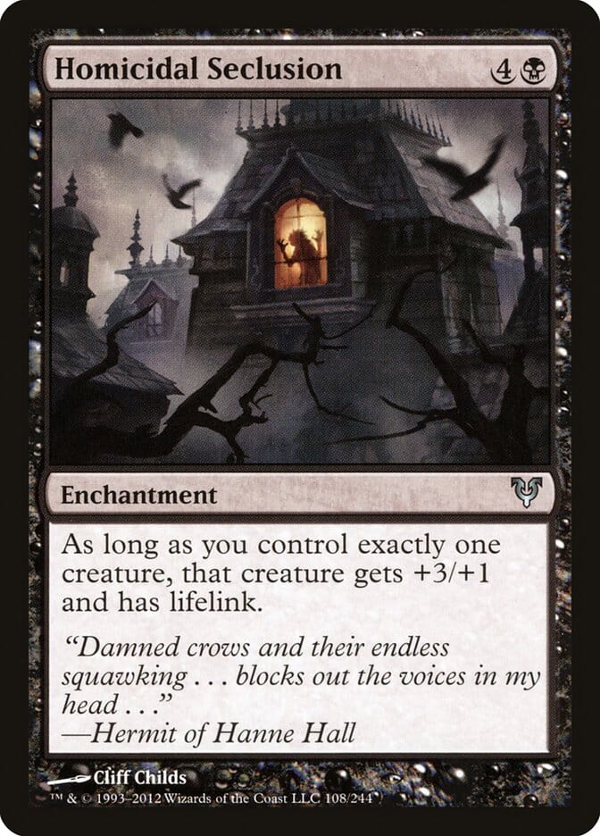 Homicidal Seclusion [Avacyn Restored] MTG Single Magic: The Gathering  | Multizone: Comics And Games