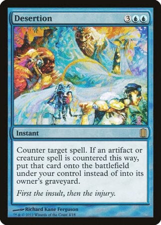 Desertion [Commander's Arsenal] MTG Single Magic: The Gathering  | Multizone: Comics And Games