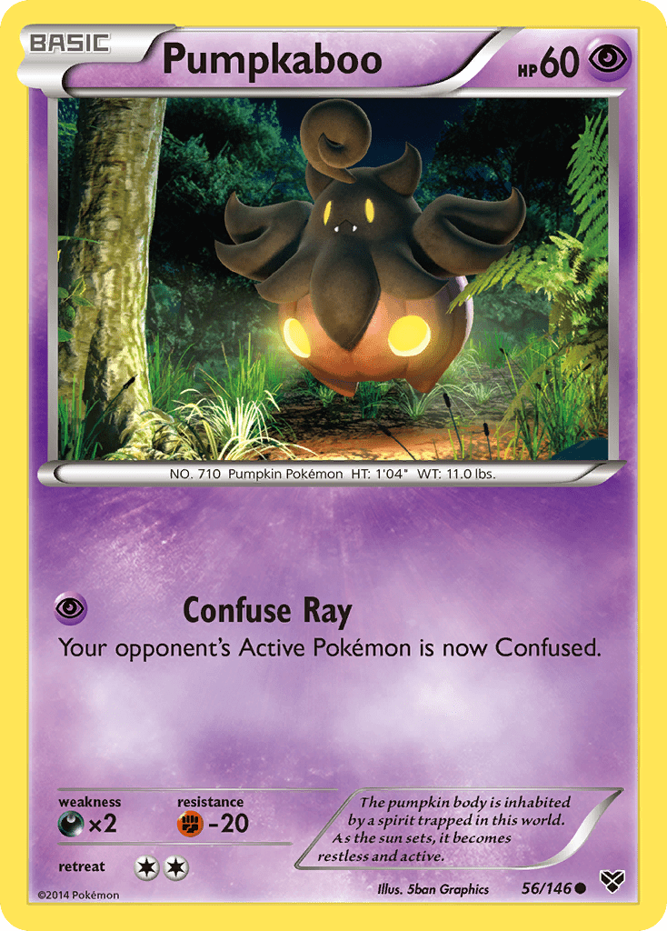Pumpkaboo (56/146) [XY: Base Set] Pokemon Single Pokémon  | Multizone: Comics And Games