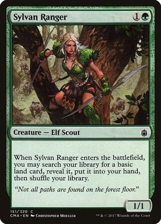 Sylvan Ranger [Commander Anthology] MTG Single Magic: The Gathering  | Multizone: Comics And Games