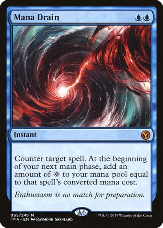 Mana Drain [Iconic Masters] MTG Single Magic: The Gathering  | Multizone: Comics And Games