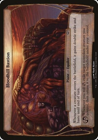 Bloodhill Bastion (Planechase 2012) [Planechase 2012 Planes] MTG Single Magic: The Gathering  | Multizone: Comics And Games