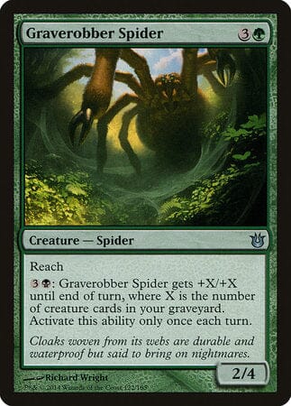 Graverobber Spider [Born of the Gods] MTG Single Magic: The Gathering  | Multizone: Comics And Games
