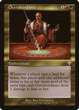 Overabundance [Invasion] MTG Single Magic: The Gathering  | Multizone: Comics And Games