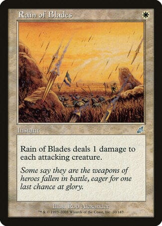 Rain of Blades [Scourge] MTG Single Magic: The Gathering  | Multizone: Comics And Games