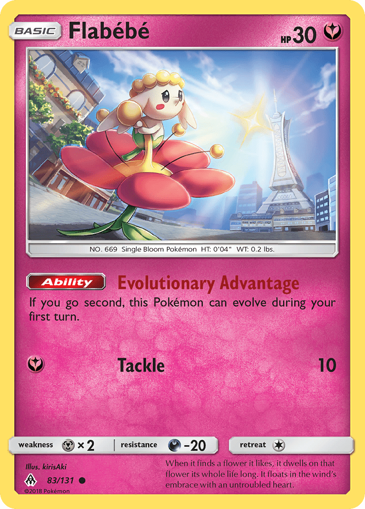Flabebe (83/131) [Sun & Moon: Forbidden Light] Pokemon Single Pokémon  | Multizone: Comics And Games